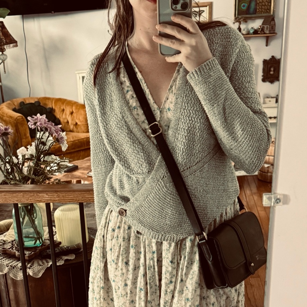Lucky brand wrap sweater
